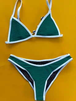 Acacia: Parker Piped Bikini Bottom - S, Last One!