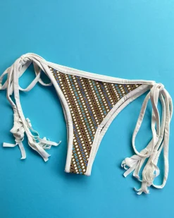 Acacia: Polihale Piped Bikini Bottom - Mizuki Dot