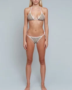 Acacia: Polihale Piped Bikini Bottom - Mizuki Dot