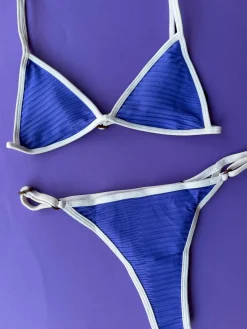 Acacia: Relle Adjustable Thong Bikini Bottom - Lapis