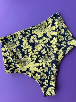 Acacia: Seychelles High-Waisted Bikini Bottom - Kazu Print