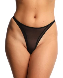 Anoeses: Leia Mesh Thong - Black