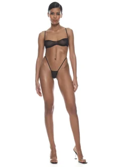 Anoeses: Saylor Adjustable Thong - Black