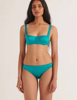 Araks: Gita Silk Underwire Bra - Parrot