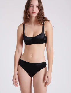 Araks: Gita Silk Underwire Bra - Black