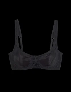 Araks: Gita Silk Underwire Bra - Black
