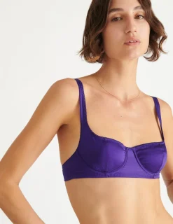 Araks: Gita Silk Underwire Bra - Aster