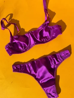 Araks: Grier Silk Thong - Orchid