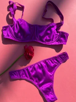 Araks: Grier Silk Thong - Orchid