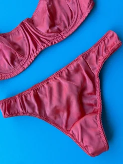 Araks: Grier Silk Thong - Rose