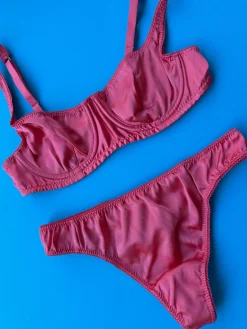 Araks: Grier Silk Thong - Rose