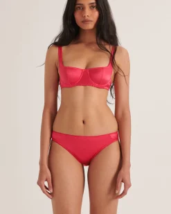 Araks: Gwyneth Silk Panty - Rouge
