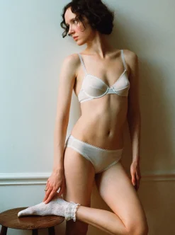Araks: Isabella Cotton Panty - White