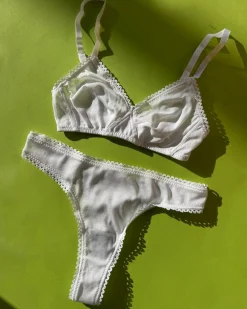 Araks: Stella Cotton Thong - White