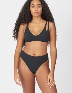 Araks: Ulla Solid Bikini Bottom - Black