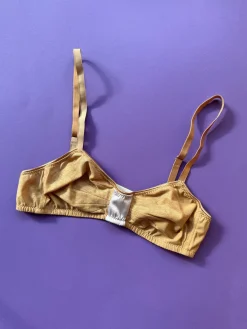 Araks: Uma Silk Wireless Bralette - Brulee