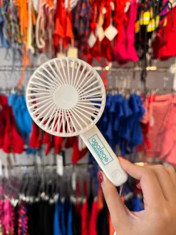 Azaleas: Rechargeable Hand Fan