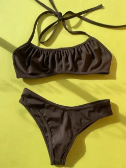 Belle Anna: Calla Bikini Bottom - Carob