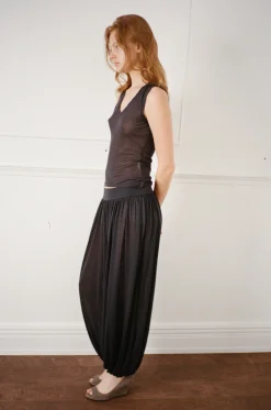 Belle Anna: Morning Top - Navy