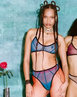 Bully Boy: Lee Mesh Panty - Teal