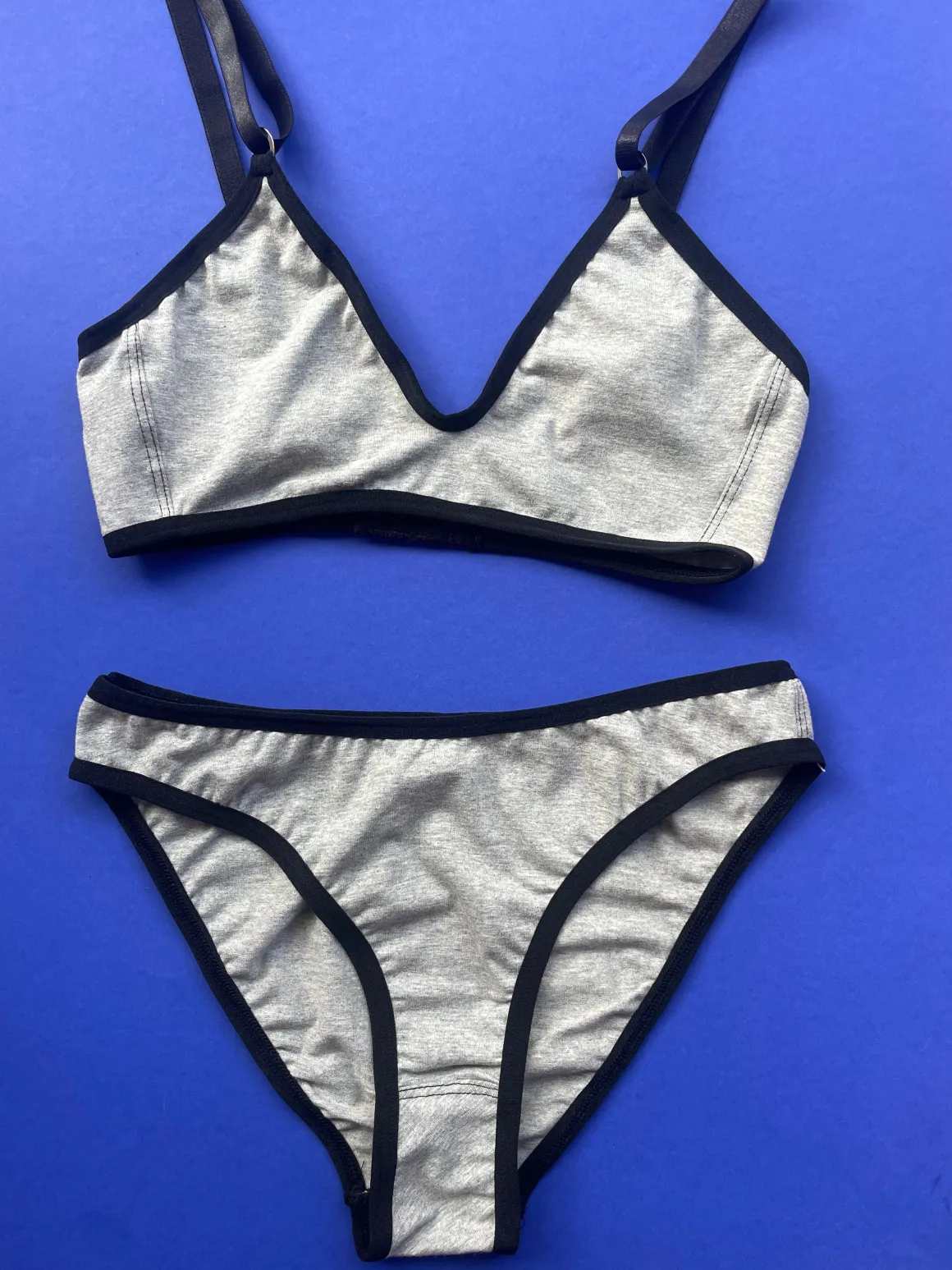 Bully Boy: Lenny Cotton Bra - Heather