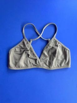 Calomel: Uma Racerback Bralette - Taupe