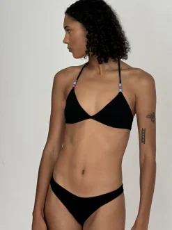 Caro Luna: Dana Bead Bikini Top - L, Last One!