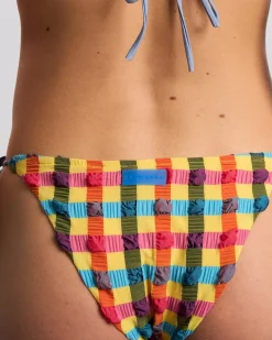 Caro Luna: Elsa Seersucker Bikini Bottom - M, Last One!