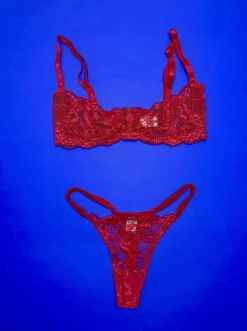 Clo: Fortuna Abierto Half Cup Bra - XL, Last One!