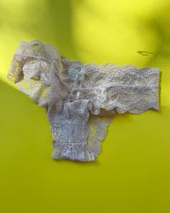 Clo: Fortuna Lace Cheeky Boyshort - Lavender Fog