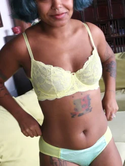 Clo: Fortuna Lace Demi Underwire Bra - Lemonade