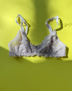 Clo: Fortuna Lace Wireless Soft Bra - Lavender Fog