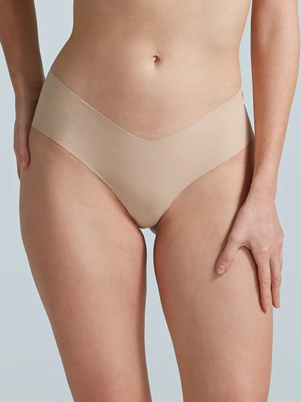 Commando: Seamless Boyshort Brief - Beige