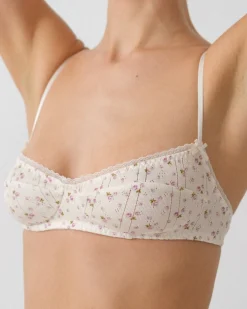 Cou Cou Intimates: The Balconette Bra - English Rose