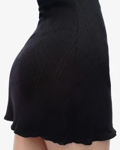 Cou Cou Intimates: The Cami Slip Dress - Black