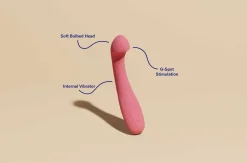 Dame: Arc G-Spot Vibrator - Plum
