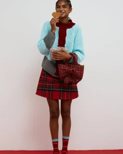 Dr. Bloom: Bow Bag - Red Plaid