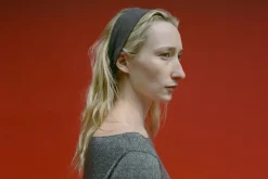 Gil Rodriguez: Shimmer Knit Stretch Headband - Espresso