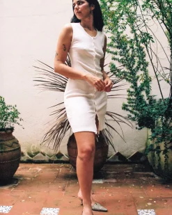 Gil Rodriguez: Sophie Minidress - White