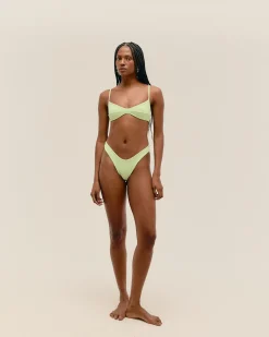Haight: Leila Bikini Bottom - Canoas Green