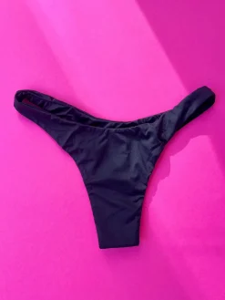 Haight: Lola Thong Bikini Bottom - Black