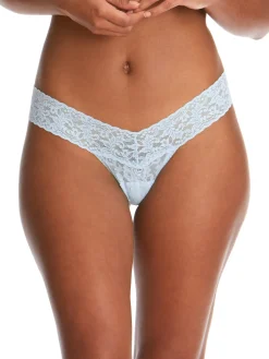 Hanky Panky: Lace Low Rise Thong - Fashion Colors