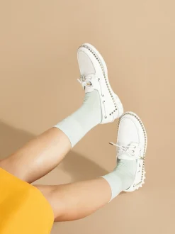 Hansel from Basel: Trouser Crew Sock - Icicle