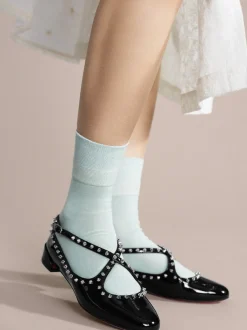 Hansel from Basel: Trouser Crew Sock - Icicle