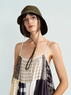 Hansel from Basel: Tulip Bucket Hat - Olive