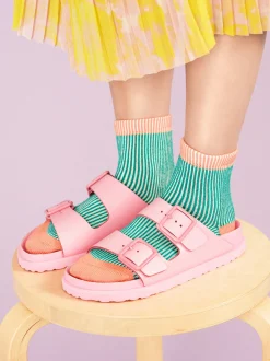 Hansel from Basel: Umbrella Short Crew Sock - Watermelon