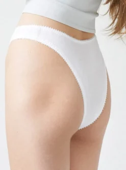 Hello Beautiful: French Cut Panty - White