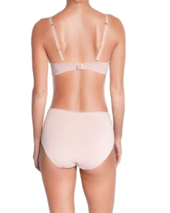 Huit: Biotiful Organic Cotton Underwire Bra - Blush