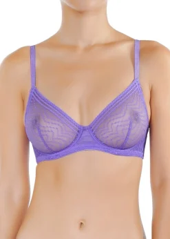 Huit: Eclatante Underwire Bra - Violet