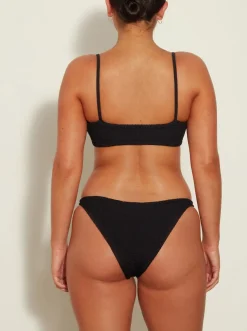 Hunza G: Gigi Straps Bikini Set - Black